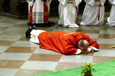 Liturgia Wielkiego Piątku w wejherowskiej Kolegiacie