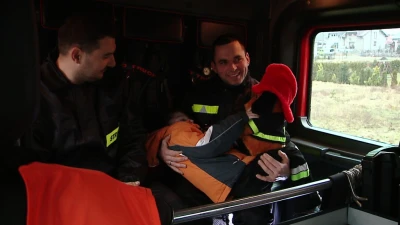 Strażacy odwiedzili Przemka - 24.12.2016