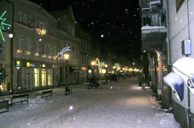 Świąteczne iluminacje Wejherowa rok 2004 i 2005 fot. Leszek Spigarski