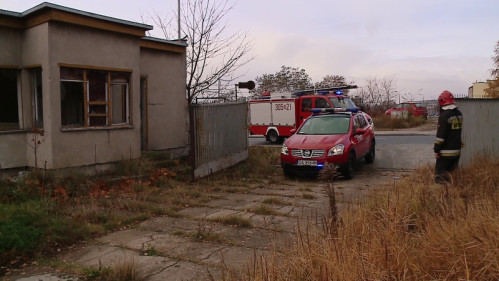 Zawalił się magazyn w Gdyni