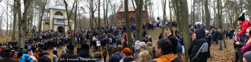 Wielki Piątek na Kalwarii Wejherowskiej - Misterium Męki Pańskiej, fot. Leszek Spigarski.