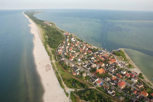 Półwysep z lotu ptaka