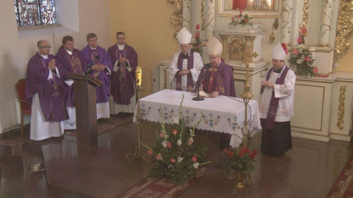 Uroczystości pogrzebowe prof. Gerard Labuda z udziałem Donalda Tuska