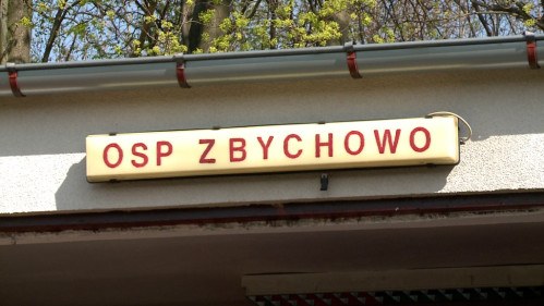 Nowy wóz strażacki z Zbychowie