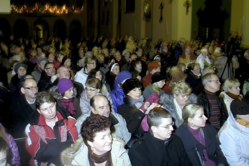 Koncert Eleni z chórem migowym. Rok 2012 fot. Leszek Spigarski