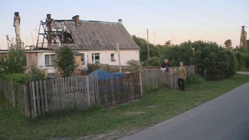 Gmina Gniewino: Śmierć w pożarze