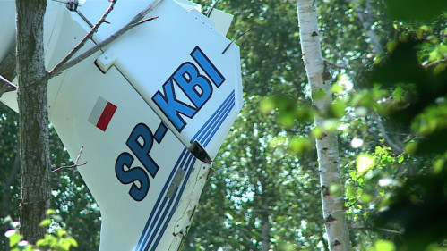Wypadek awionetki w Jastarni