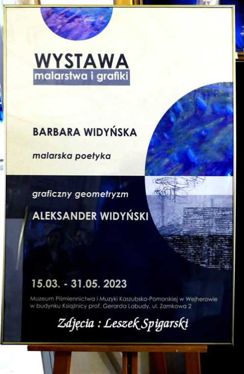 Wystawa malarstwa i grafiki - Barbara Widyńska i Aleksander Widyński