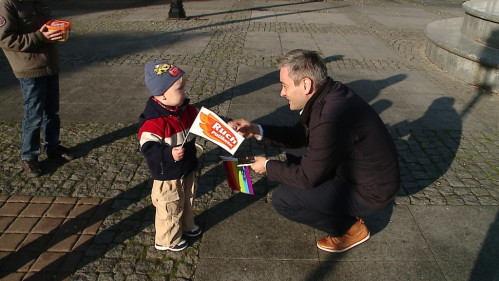 Robert Biedroń w Wejherowie