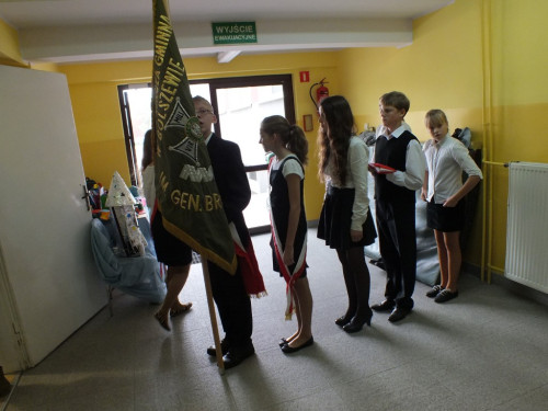 Ślubowanie pierwszaków w Bolszewie