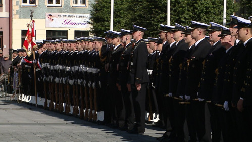Przysięga wojskowych w Pucku