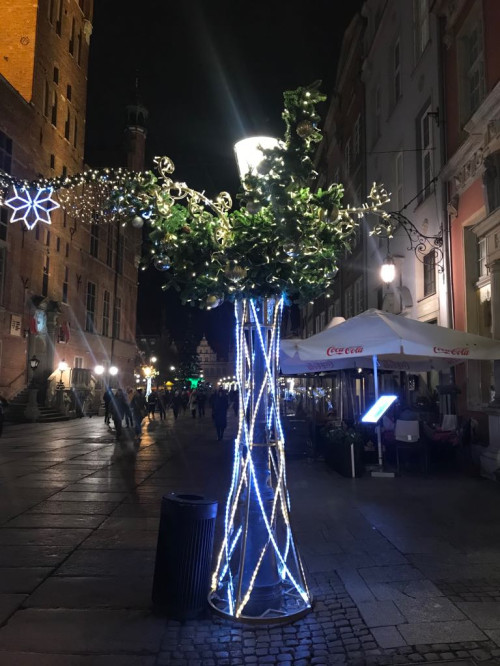 Śródmieście Gdańska w świątecznej odsłonie