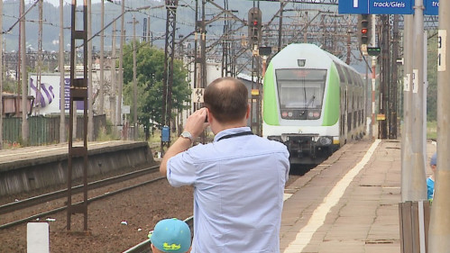 Pociąg Słoneczny w Wejherowie