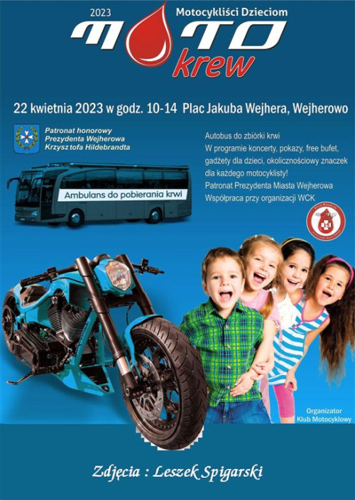 MotoKrew w Wejherowie - podzielili się życiodajnym płynem