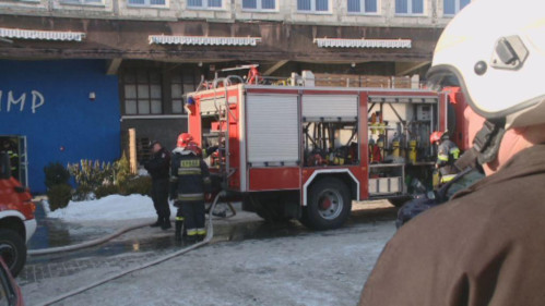 Wejherowo: Pożar w Klubie Olimp