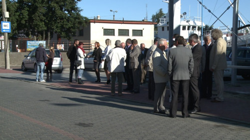 Otwarcie centrum sprzedaży ryb w Szkunerze