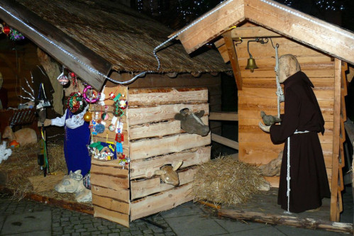 Szopka Bożonarodzeniowa na pl. Jakuba Wejhera fot. Leszek Spigarski