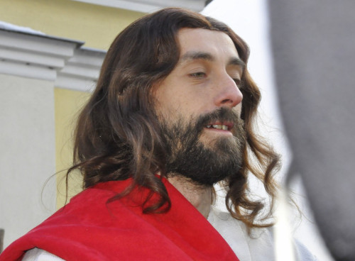 Jezus na osiołku wjechał do Jerozolimy
