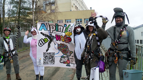 Alpiniści dla WOŚP 