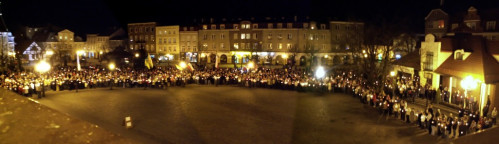 Młodzież Papieżowi 2005 rok - fot. Leszek Spigarski