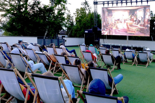 Kino pod gwiazdami w Wodnych Ogrodach 