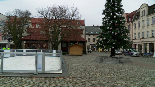 Przygotowania do Jarmarku Bożonarodzeniowego w Wejherowie 
