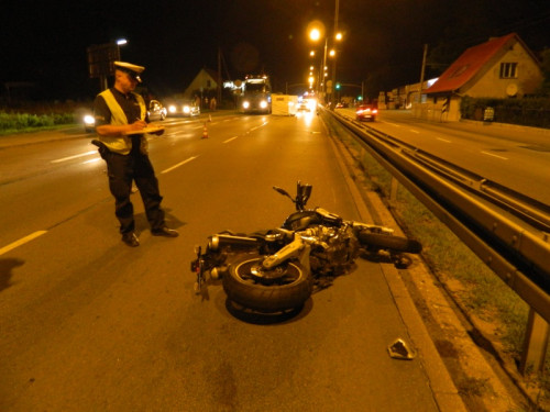 Śmiertelny wypadek motocyklisty w Rumi