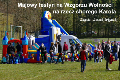 Festyn na Wgórzu Wolności na rzecz chorego Karola fot. Leszek Spigarski.