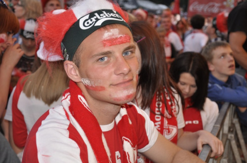 Tłumy w gdańskiej Strefie Kibica