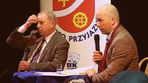 Spotkanie z Jerzym Stuhrem w Rumi
