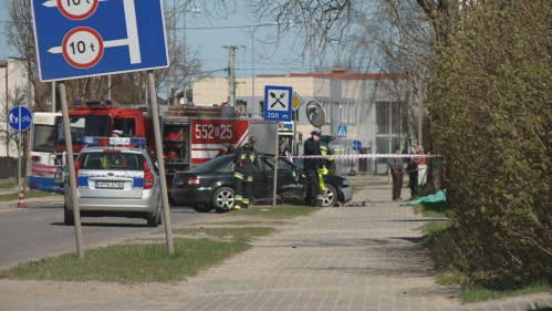 Rumia: Śmiertelny wpadek motocyklisty
