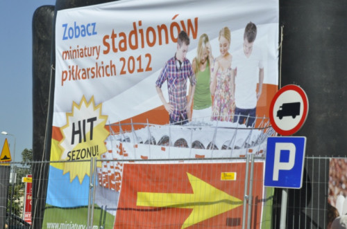 Stadiony na Euro w wersji mini