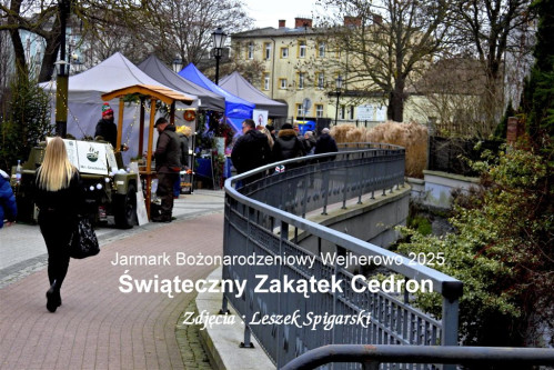 Jarmark Bożonarodzeniowy w Wejherowie. Świąteczny Zakątek Cedron 