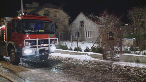 Rumia. Pożar domu na ulicy Targowej