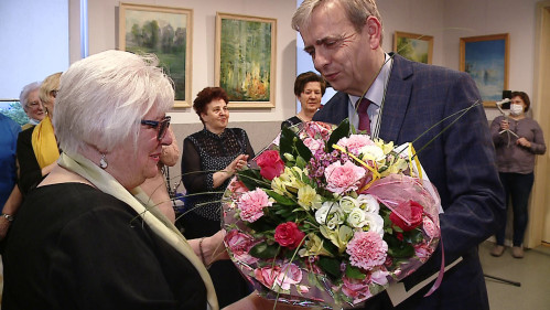 'Sama mięta' - wystawa z okazji Dnia Kobiet w Luzinie 