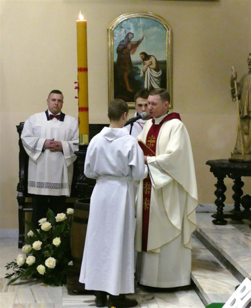 Wielka Sobota - Wigilia Paschalna w Wejherowskiej Kolegiacie - fot. Leszek Spigarski