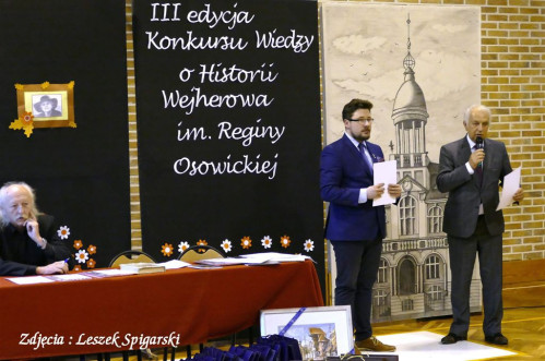 III edycja Konkursu Wiedzy o Historii Wejherowa im. Reginy Osowickiej - fot. Leszek Spigarski