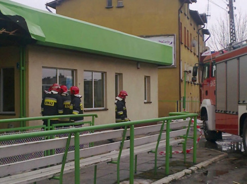 Eksplozja na dworcu PKS  Pucku