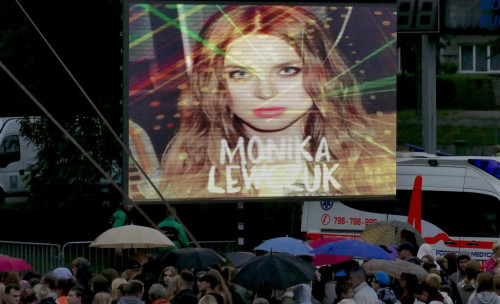 Monika Lewczuk na Światowym Zjeżdzie Kaszubów Rumia 2017 fot. Leszek Spigarski