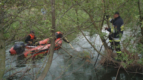 Wejherowo: Strażacy szukają topielca