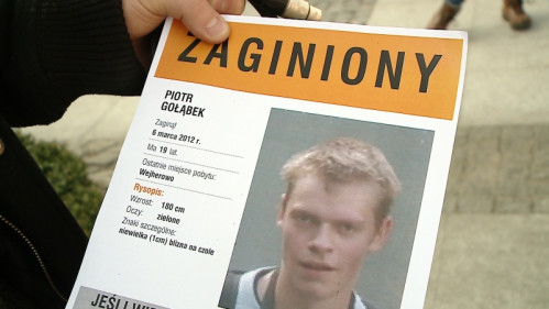 Uwaga! Zaginął Piotr Gołąbek