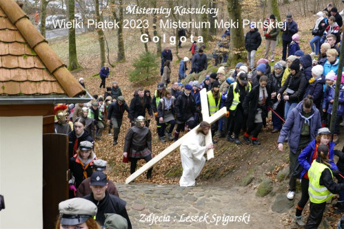 Misterium Męki Pańskiej na Kalwarii Wejherowskiej w Wielki Piątek