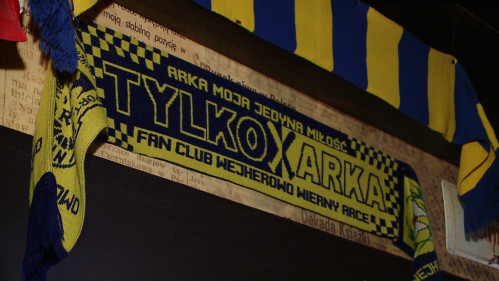 Spotkanie Arki Gdynia z kibicami w Wejherowie