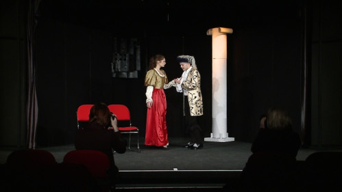 Trwają próby do spektaklu „Romanza” w Centrum Kultury