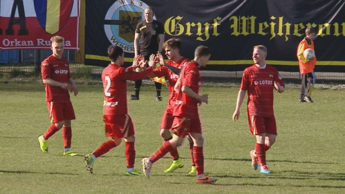 Gryf Wejherowo przegrał z Lechią II Gdańsk 1:3