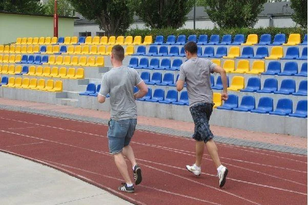 Wejherowo: Policjanci na egzaminie sprawności fizycznej