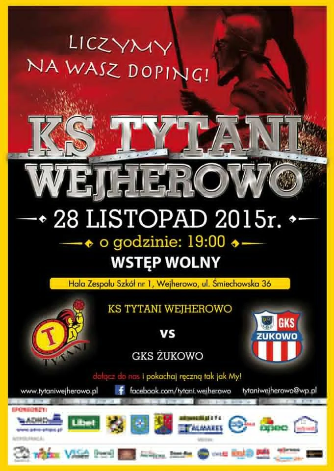 Tytani: Wicelider przyjedzie do Wejherowa