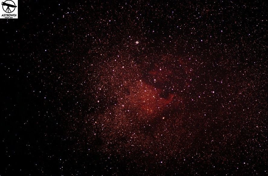NGC 7000 B/Fot. Wojciech Nawrocki