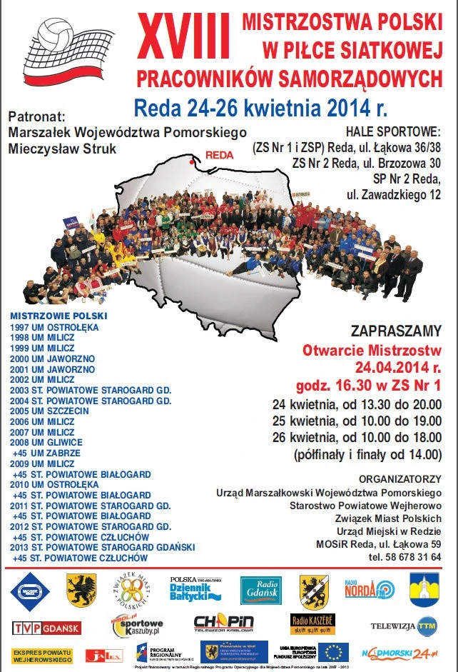Samorządowcy zmierzą się w piłce siatkowej