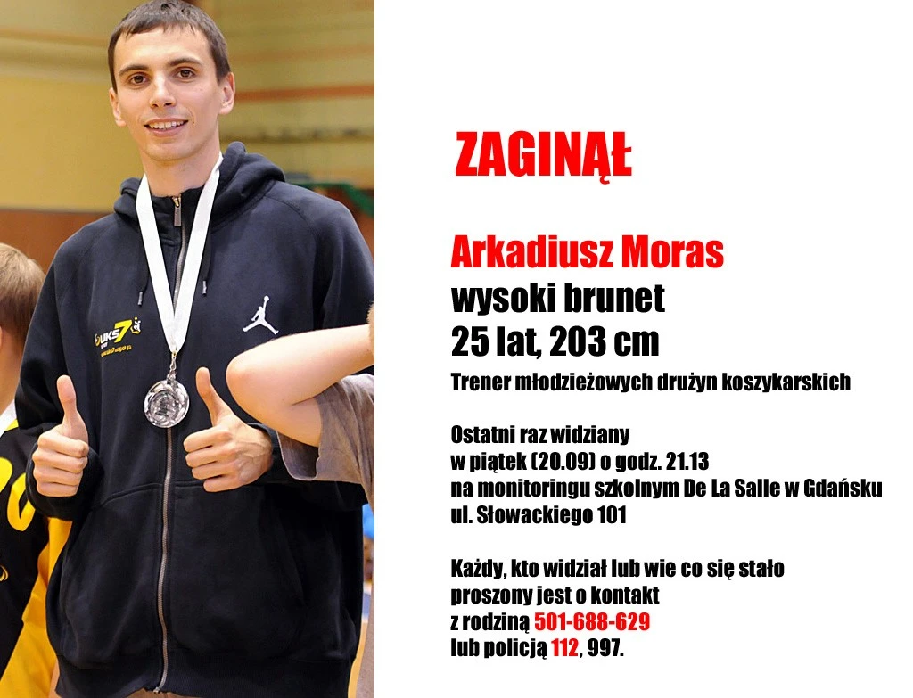 Nie żyje trener młodzieżowych drużyn UKS 7 Trefl Sopot
